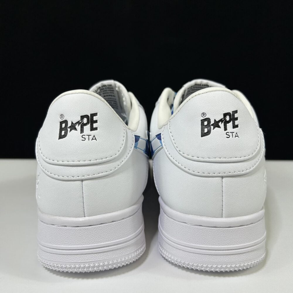 BAPE STA Low "White and Blue Camo" – Image 2