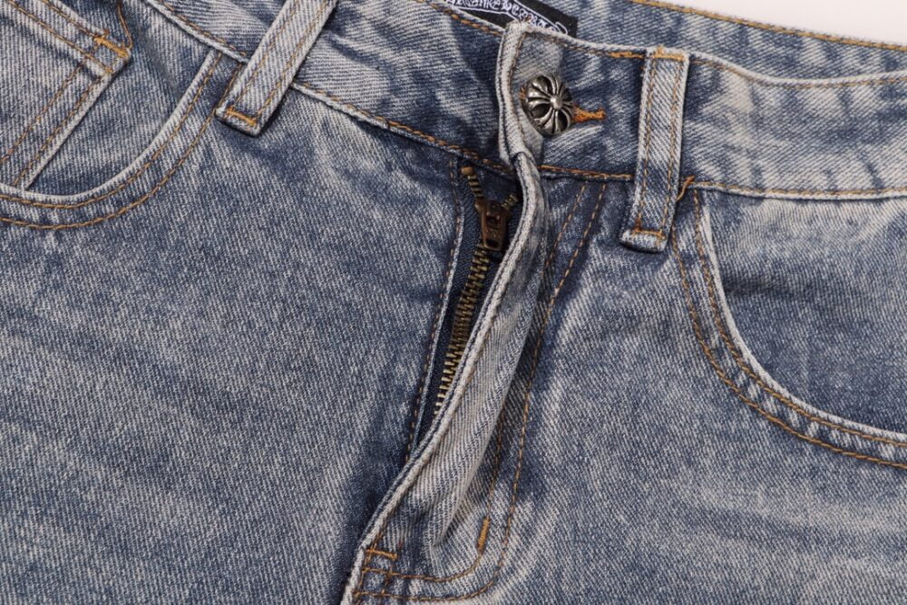 CHROME HEARTS Jeans "Grey/Black/White" – Image 2