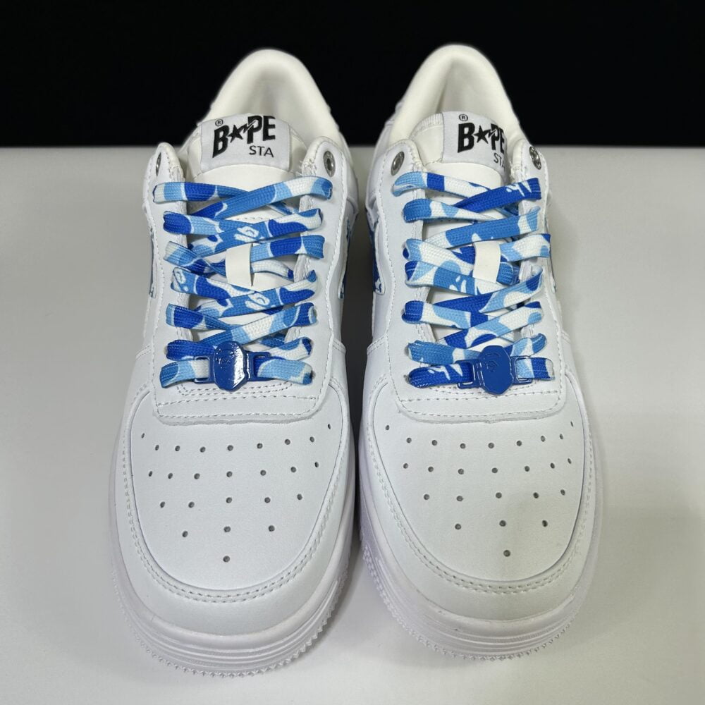 BAPE STA Low "White and Blue Camo" – Image 6