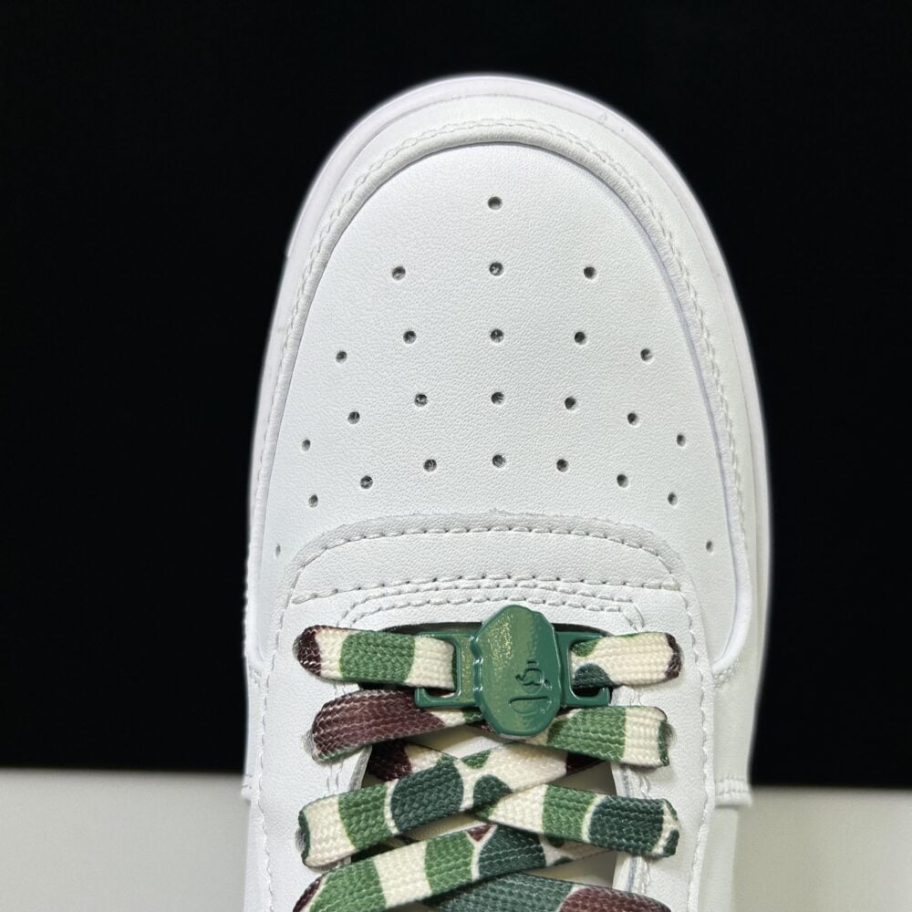 BAPE STA Low "White and Green Camo" – Image 15