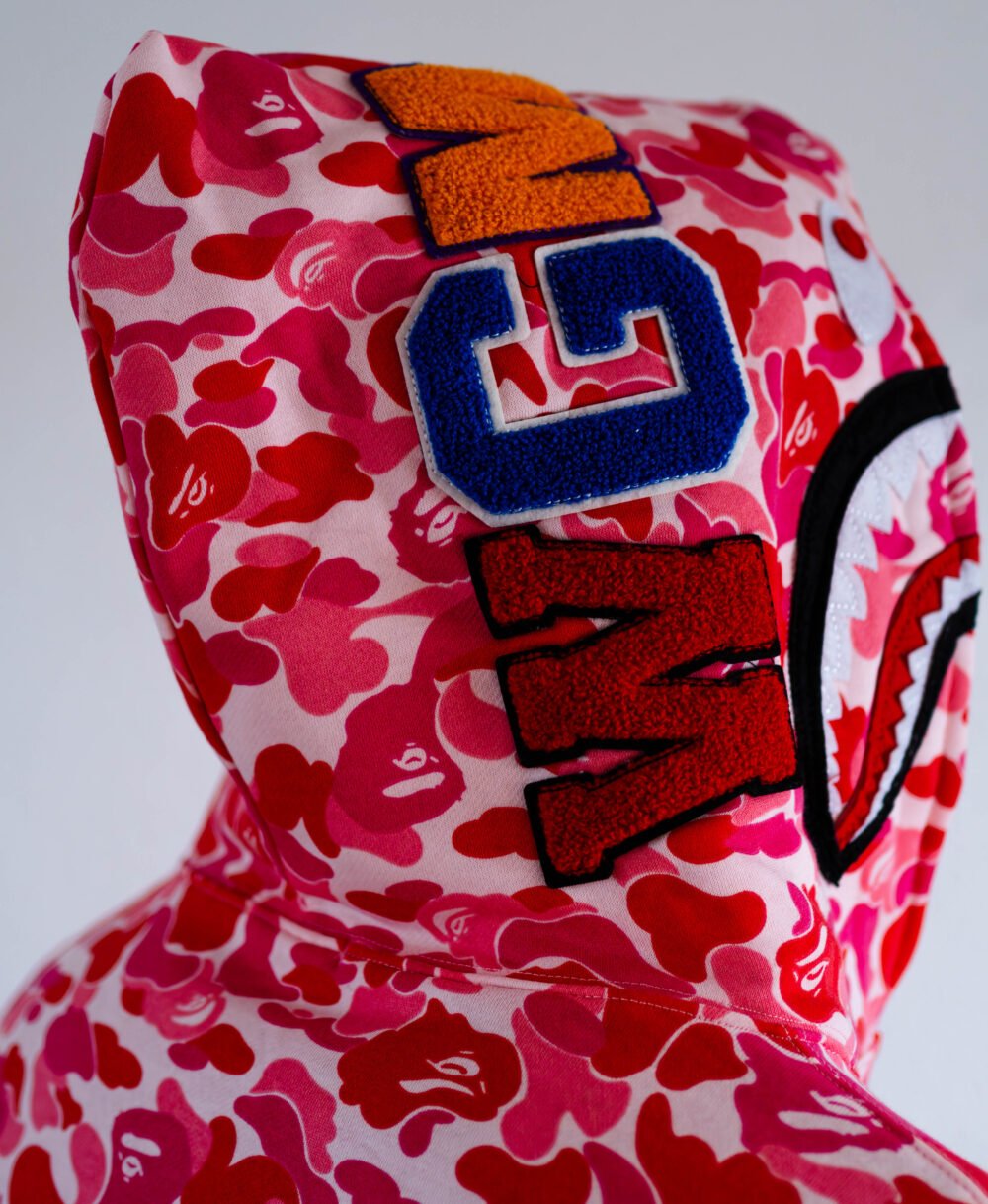 BAPE ABC Camo Shark "Pink" Full Zip – Image 3