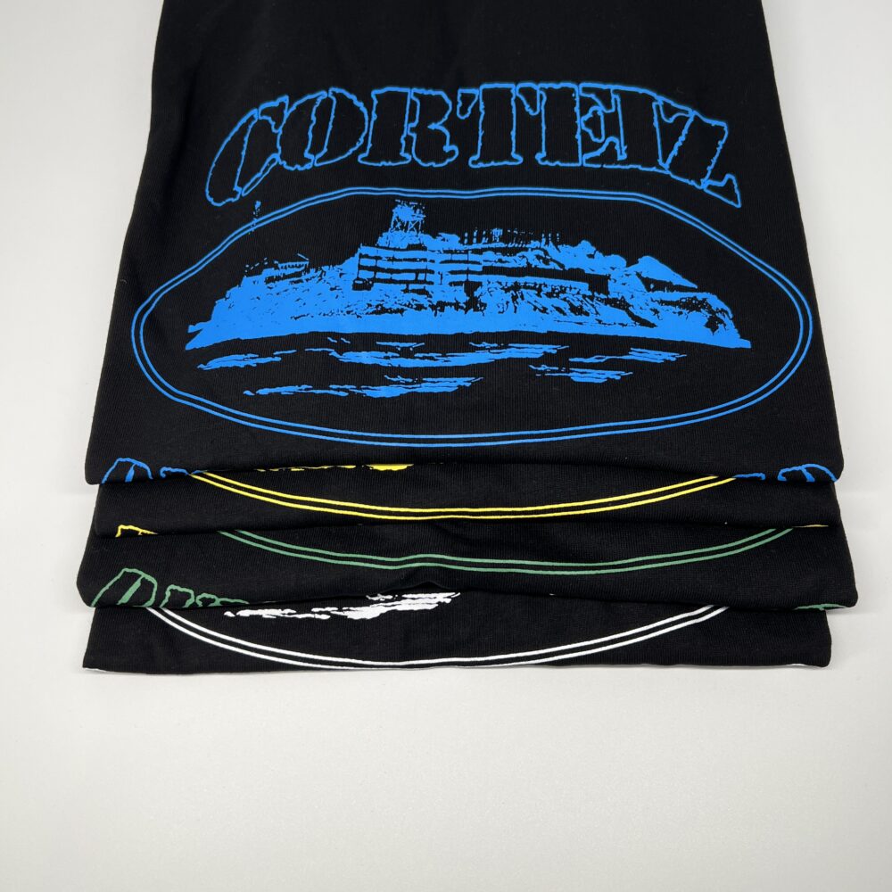 CORTEIZ Alcatraz tee "Black" – Image 4