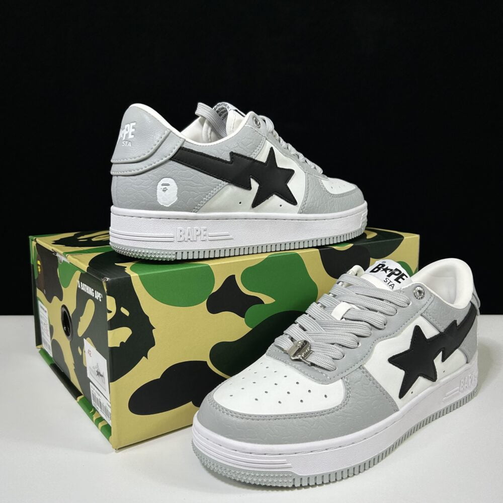 BAPE STA Low "Grey Camo" – Image 16