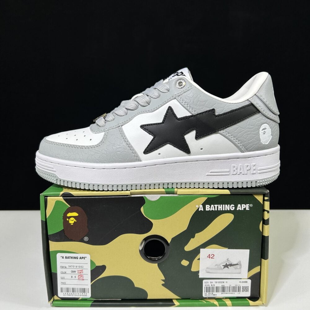 BAPE STA Low "Grey Camo"